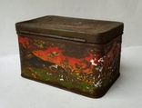 Коробка Чай товарищества Караванъ до 1917г с сохранившимися рисунками, фото №6
