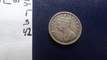 10 центов 1893 Гон Конг серебро (Г.3.42), фото №4