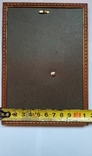 Старая латунная рамочка под фотографию, фото №5