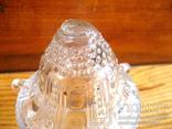 Старовинна скляна лампадка, фото №7