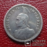 1/4 рупии  1907  J  Германская Африка  серебро   (3.11.6) ~, фото №2