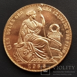 100 Перуанських Солей 1965р., золото 46,8г., фото №7