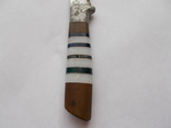 Нож с наборной ручкой, фото №6