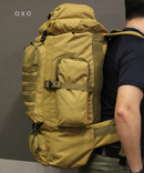 Тактический, туристический рюкзак на 70 литров( Койот), фото №7