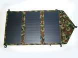 Портативная переносная мобильная солнечная батарея панель зарядная станция 50W, numer zdjęcia 4