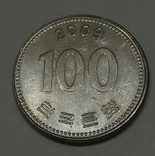 Південна Корея 100 вон, 2009, фото №2