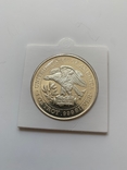 США. Серебро. 2001 г. 1 Oz 999 Two Generations Of Presidents George Bush Fine Silver Coin., фото №4