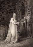 Старинная гравюра. Шекспир. "Макбет". 1803 год. (42 на 32 см.)., фото №2