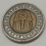 Єгипет 1 фунт, 2005 не магнетик, фото №3
