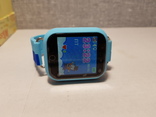 Детские телефон часы с GPS трекером Q750 Blue, фото №8