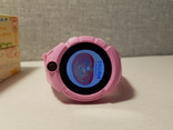 Детские телефон часы с GPS трекером Q360 Pink (код 2), numer zdjęcia 3