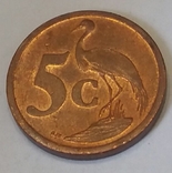 Південно-Африканська Республіка 5 центів, 2007, фото №2