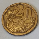 Південно-Африканська Республіка 20 центів, 2002, фото №2