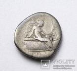 Острів Евбея, м.Гістіея (Ореос), срібний тетробол, ІІІ-ІІ ст. до н.е., фото №4