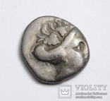 Острів Евбея, м.Гістіея (Ореос), срібний тетробол, ІІІ-ІІ ст. до н.е., фото №5