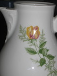 Kahla GDR кофейник и сливочник-"желтая роза", фото №6