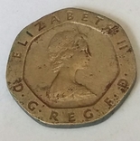 Велика Британія 20 пенсів, 1982, фото №2