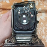 Немецкая камера Объектив Meyer-Görlitz Trioplan 1:4.5 F=10cm, фото №11