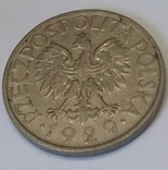 Польща 1 злотий, 1929, фото №3