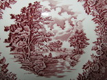 Огромные блюда 28 см. Vintage W.H Grindley Ltd Staffordshire Country Style Англия, фото №8