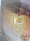 Слиток золота 999.9 0,1 гр. Лот №102, фото №4