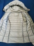 Куртка теплая. Пуховик с капюшоном натуральный пух нейлон р-р XL, фото №8
