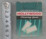 HOLLYWOOD Chlorophylle Chewing Gum - коробочка от жвачки-драже , Дания, фото №9