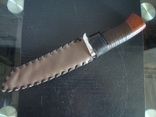 Новый охотничий нож в ножнах, фото №2