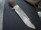 Новый охотничий нож в ножнах, numer zdjęcia 10