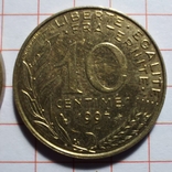 Франция. 10 сантимов. 1963, 1983, 1997, фото №5