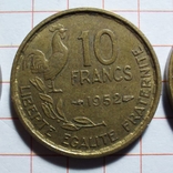 Франция. 10 франков 1951, 1952, 1952, фото №5