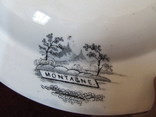 Старинная тарелка клеймо Montagne, фото №7