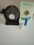 Мини вентилятор mini fan XSFS-01 с аккумулятором, фото №4
