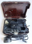 Телефон ТА-57 - военно-полевой телефонный аппарат универсального типа., фото №6
