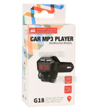 Автомобильный FM-трансмиттер G18(2USB, 2.1A, MP3 Player), чёрный., фото №3