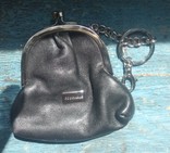 Кожаная женская чёрная ключница в сумку Coccinelle, фото №2