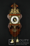 Голландские настенные часы Warmink Wuba с немецким механизмом Franz Hermle &amp; Sohn, фото №2