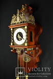 Голландские настенные часы Warmink Wuba с немецким механизмом Franz Hermle &amp; Sohn, фото №6