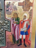 Икона  Распятие с вставным бронзовым крестом., фото №5