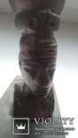 Старая пепельница,с изображением фараона, фото №7