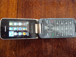  Телефон ALCATEL роскладушка в отличном состоянии для звонков с хорошей АКБ., фото №3