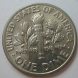 США 10 центов 1994 года.P, фото №7