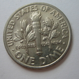 США 10 центов 1994 года.P, фото №8