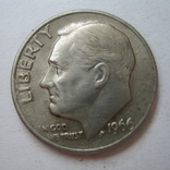 США 10 центов 1966 года., фото №5