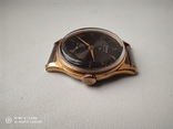 Часы Победа(черный циферблат). позолота Au в кружочке, фото №7