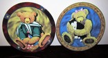 Декоративные тарелки плюшевые мишки Тедди Teddy bears мальчик и девочка, фото №2