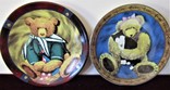 Декоративные тарелки плюшевые мишки Тедди Teddy bears мальчик и девочка, фото №3