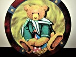 Декоративные тарелки плюшевые мишки Тедди Teddy bears мальчик и девочка, фото №5