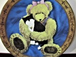 Декоративные тарелки плюшевые мишки Тедди Teddy bears мальчик и девочка, фото №7