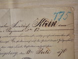 Рукописный военный документ 1878 (Пруссия), фото №4
